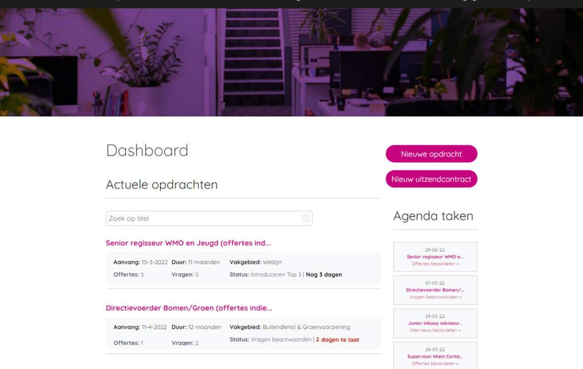 Solutions Factory TSF inhuur