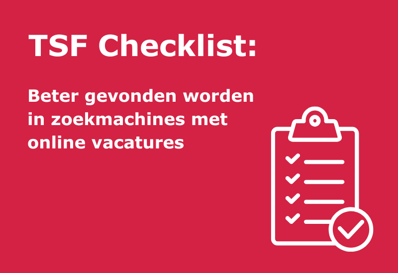 TSF Checklist beter gevonden worden in zoekmachines