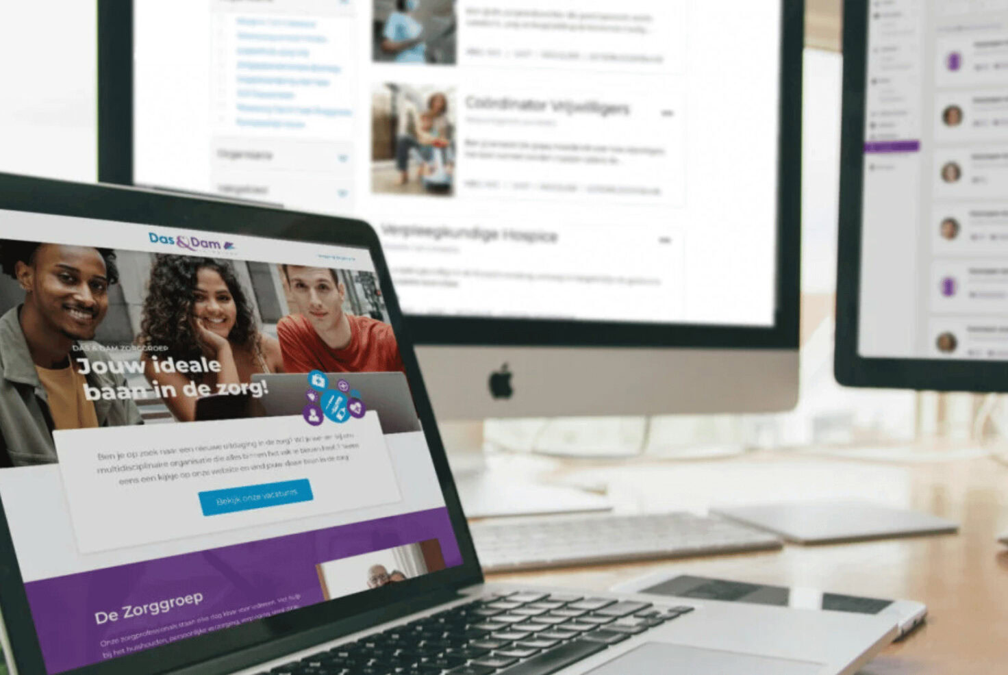 TSF Connected - werken- bij website