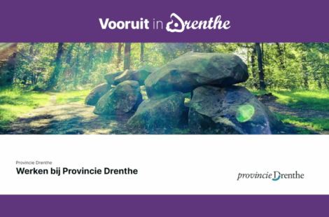 Provincie Drenthe aangesloten bij Vooruit in Drenthe