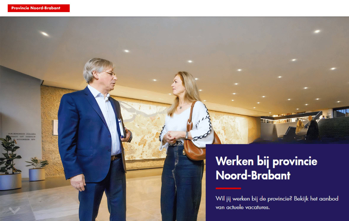 Provincie Noord-Brabant is vernieuwd