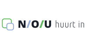 NOU huurt in logo