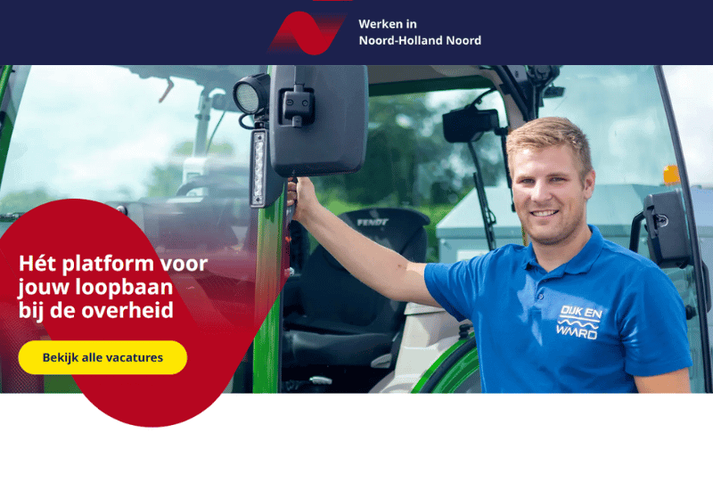 Werken in Noord-Holland Noord