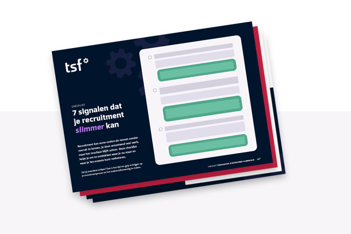 Checklist - 7 signalen dat je recruitment slimmer kan