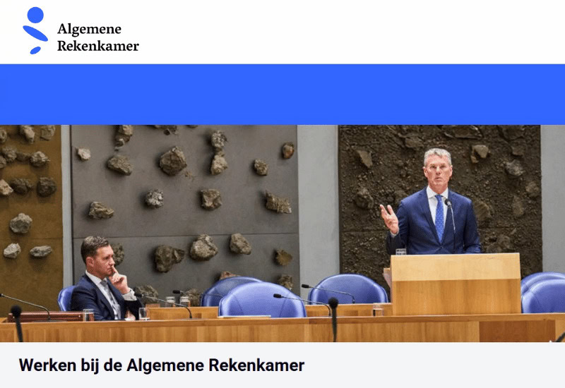 nieuw recruitmentsysteem Algemene rekenkamer
