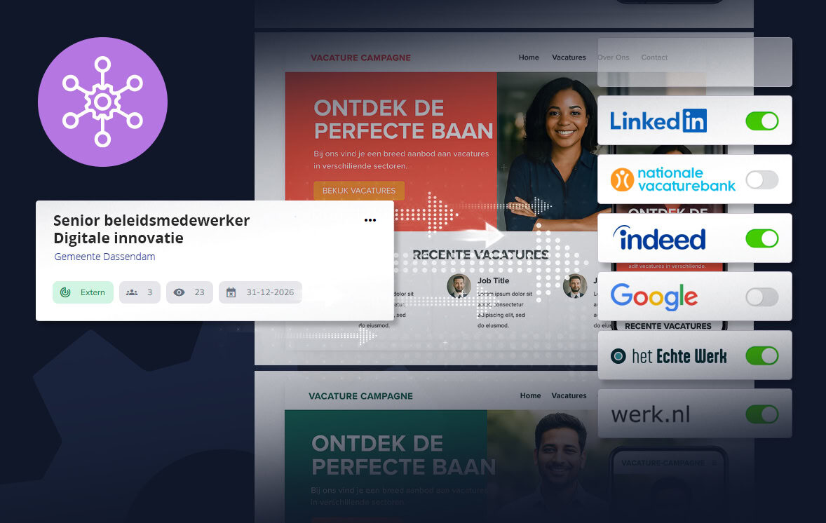 Multiposting - vacatures doorplaatsen vanuit je ats systeem