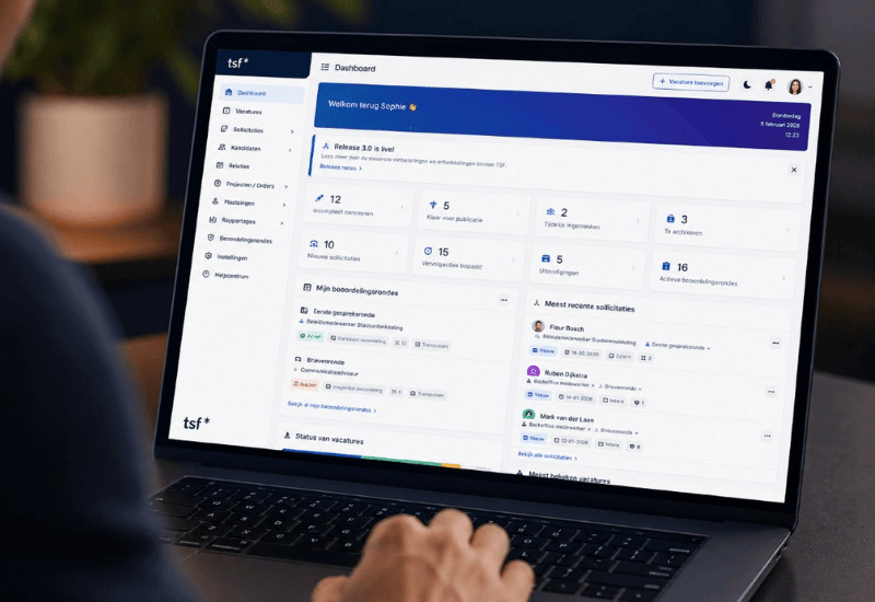 ATS systeem voor recruitment en vacaturebeheer TSF