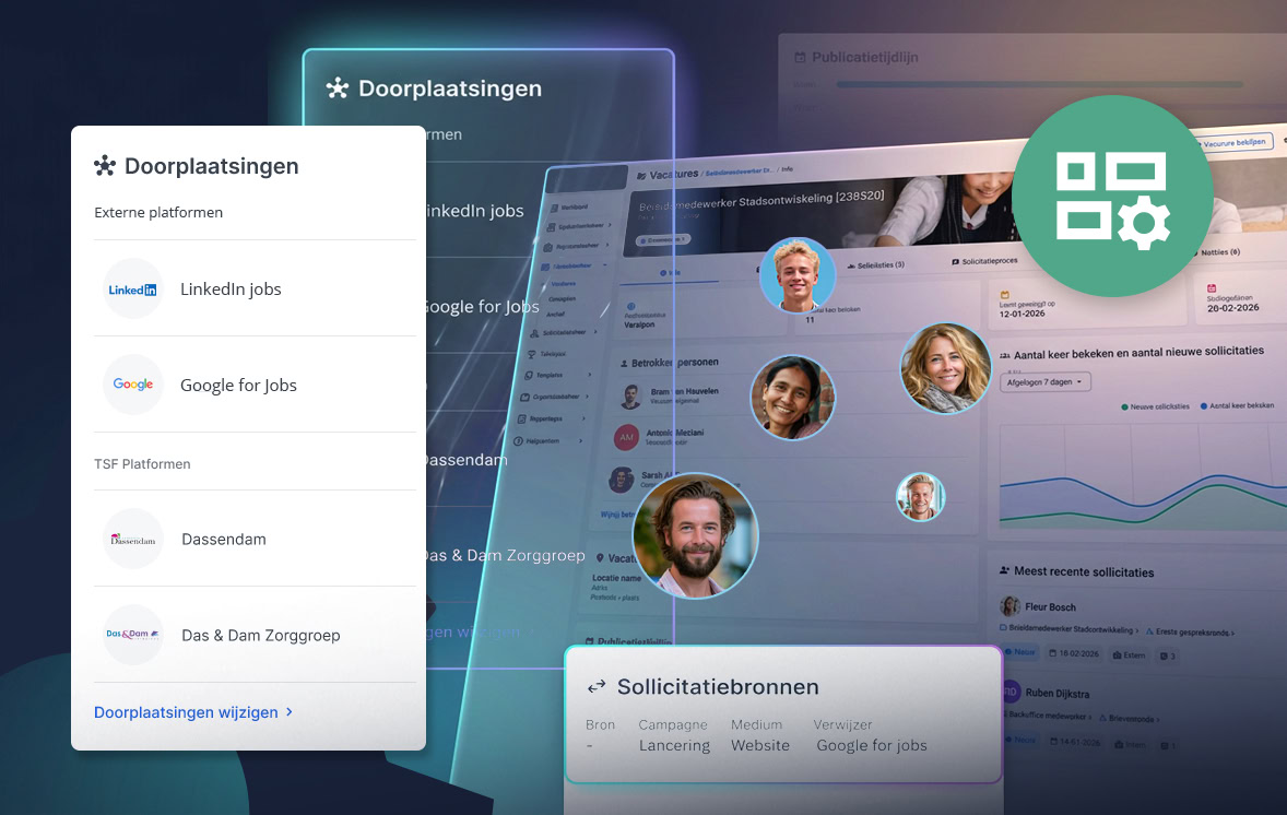Multiposting - vacatures doorplaatsen