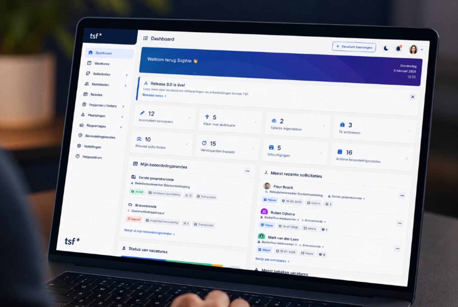 ATS systeem - TSF