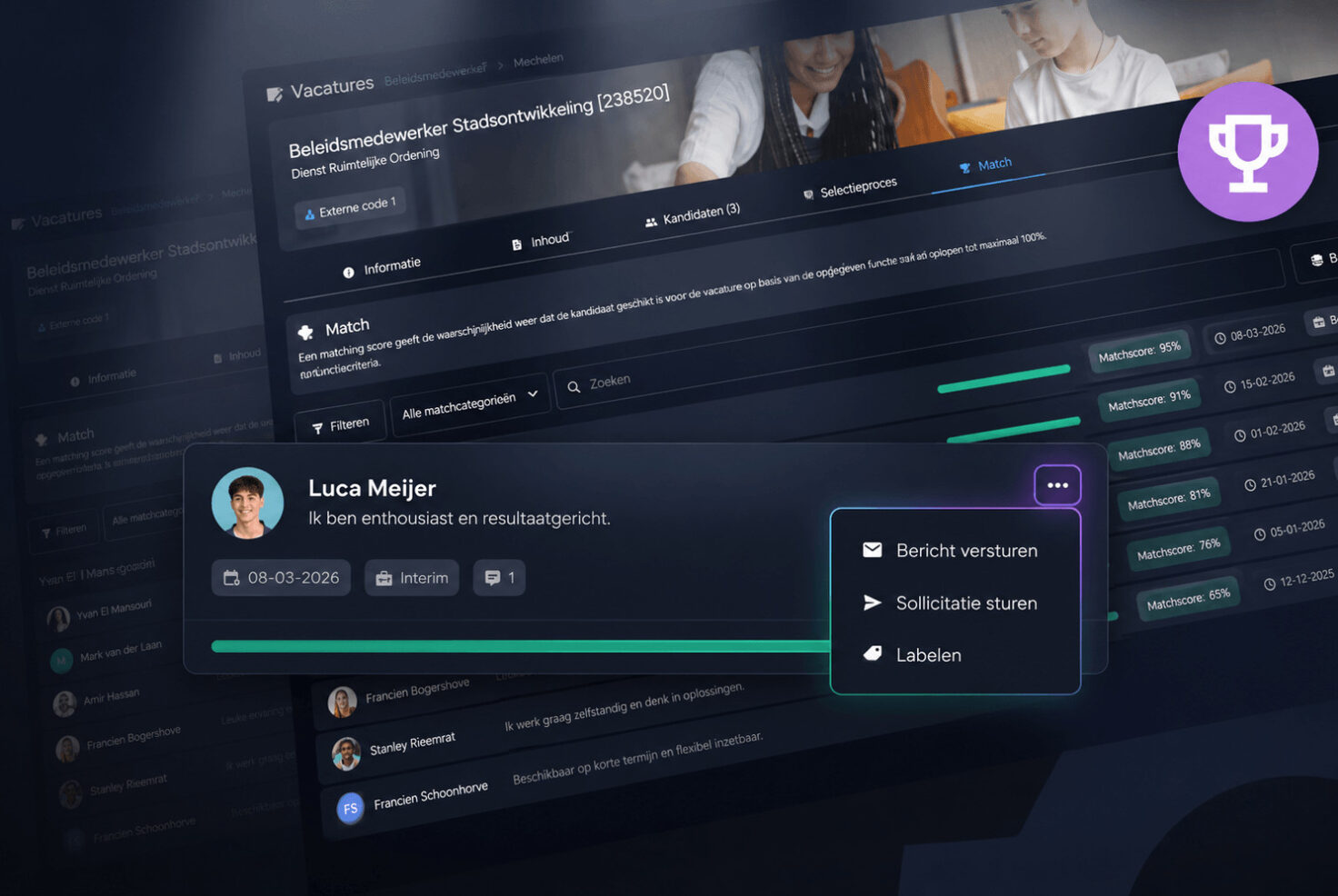 talentpool ats systeem